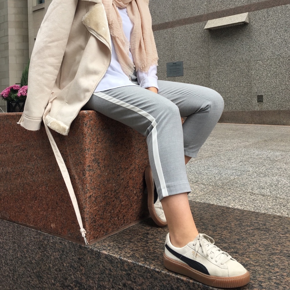 Zara grey pants